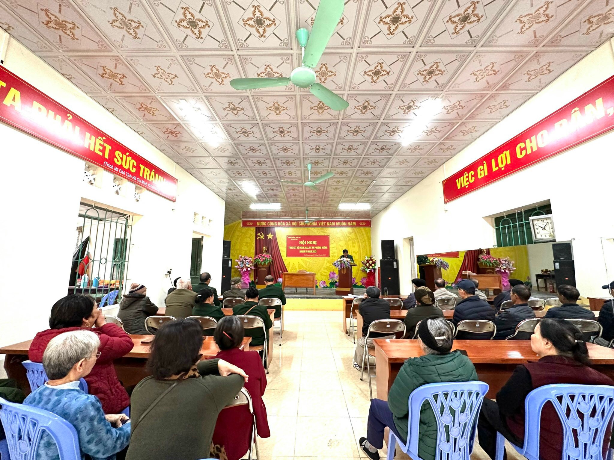 Hội Cựu TNXP Phường Trần Phú tổ chức Hội nghị Tổng kết công tác Hội năm 2022,